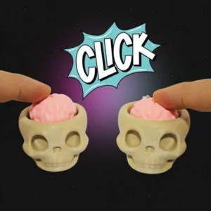 Fidget Cliker - Crânio Bege