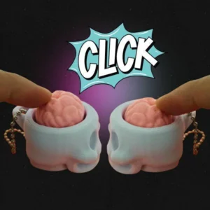 Fidget Cliker - Crânio Branco